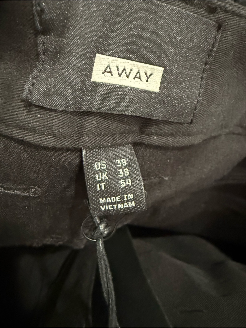 Away Men's Straight Jeans in Black - Picture 5 of 9